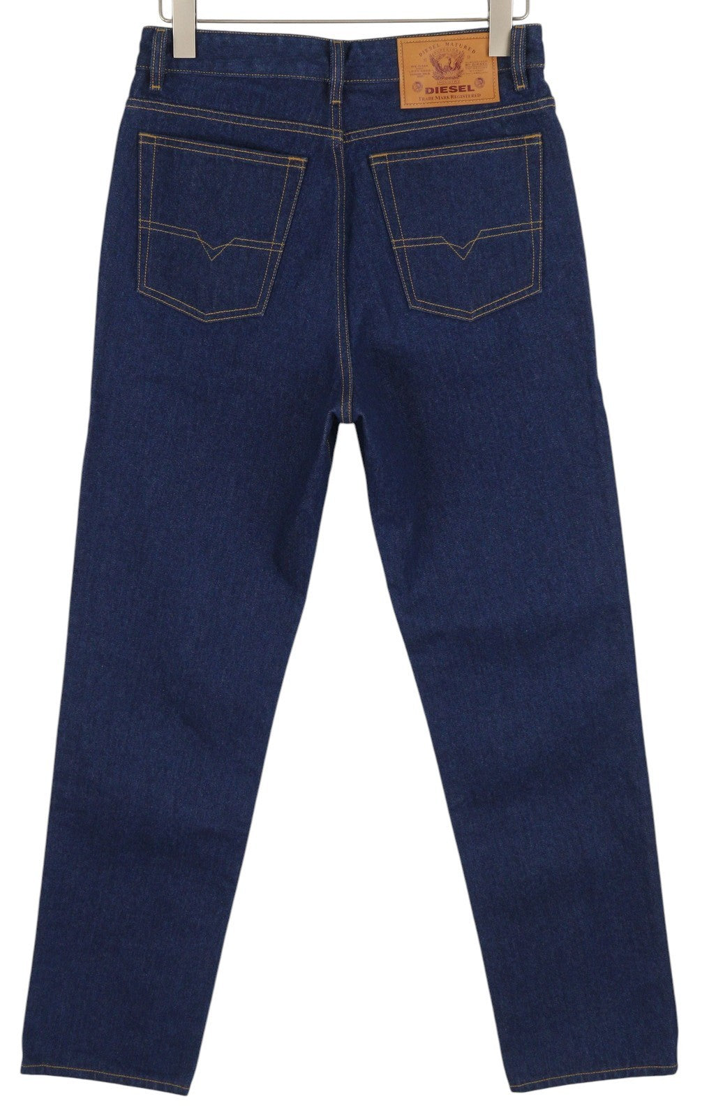 DIESEL D-Rekiv-Z 007A5 Men Jeans W30/L32 Tapered Fit Buttoned Denim Mid Blue