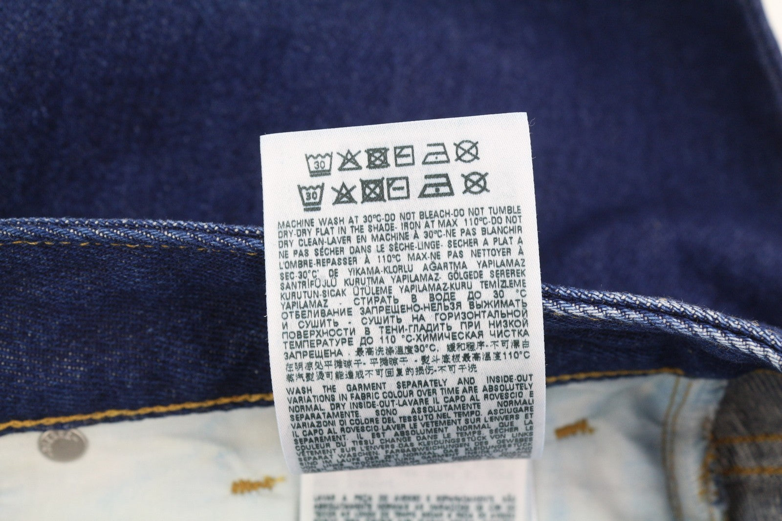 DIESEL D-Rekiv-Z 007A5 Men Jeans W30/L32 Tapered Fit Buttoned Denim Mid Blue