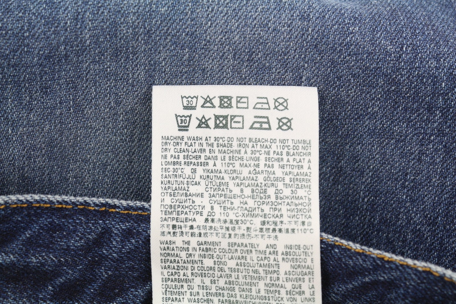 DIESEL 1995 09C65 Men Jeans W30/L32 Slim Fit Straight Leg Mid Waist Washed Blue