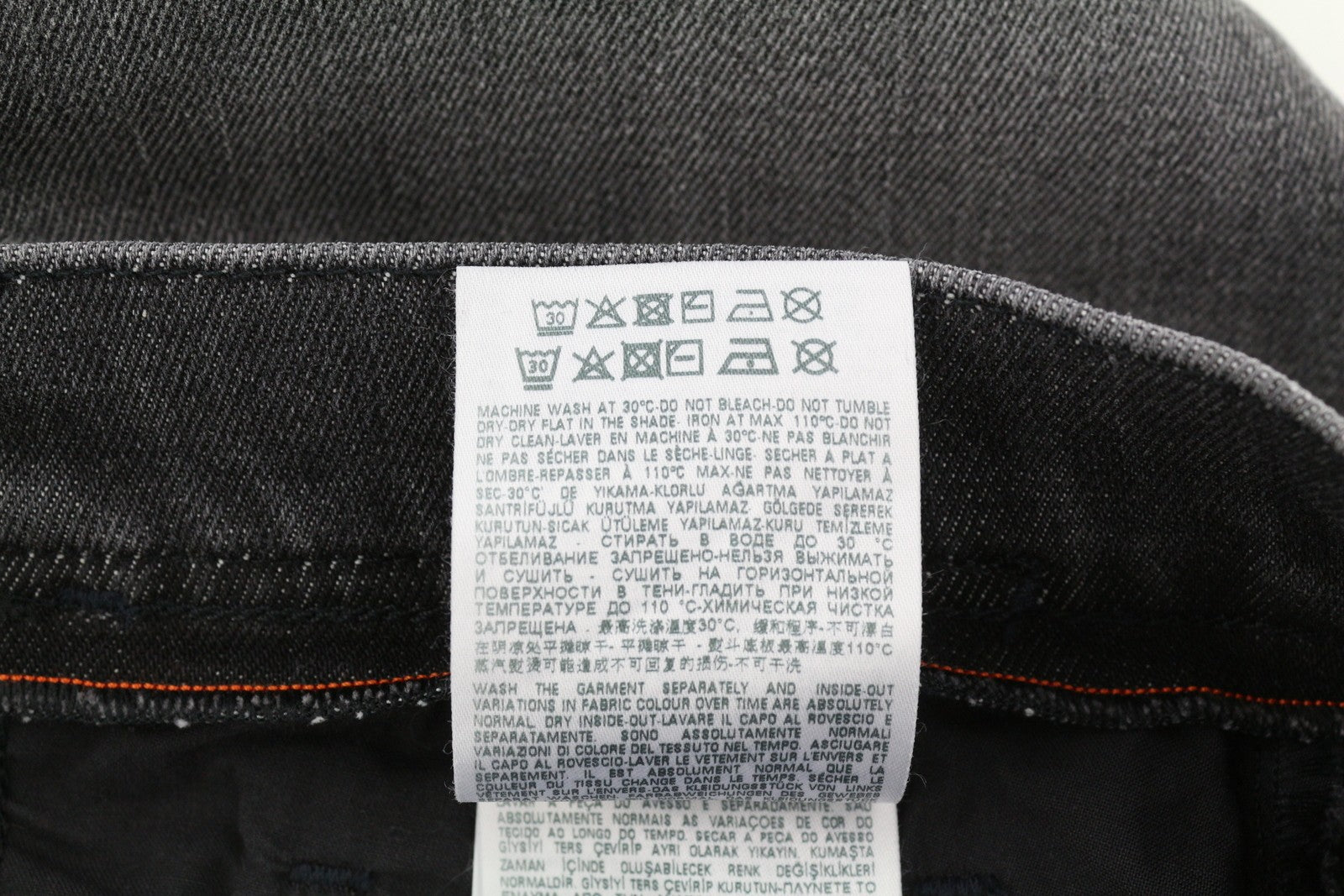 DIESEL D-Vocs 09B42 Men Jeans W32/L34 Bootcut Fit Stretch RRP€175 Washed Dark