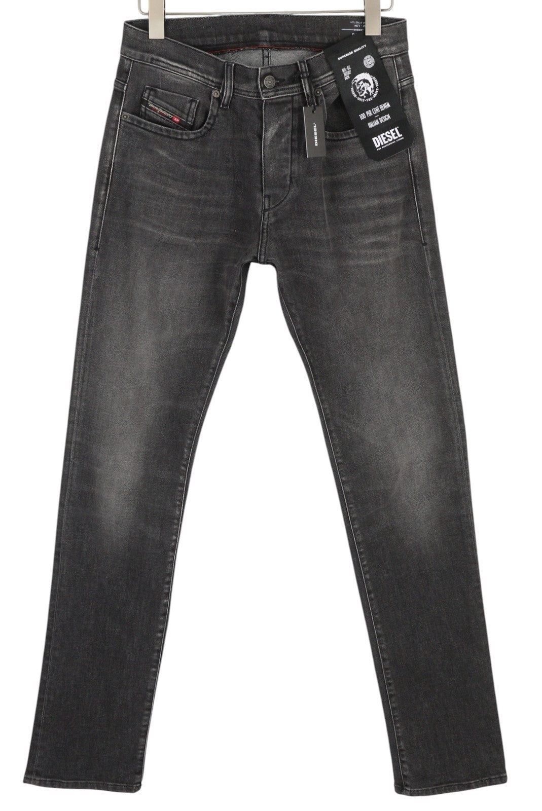 DIESEL D-Vocs 09B42 Men Jeans W32/L34 Bootcut Fit Stretch RRP€175 Washed Dark