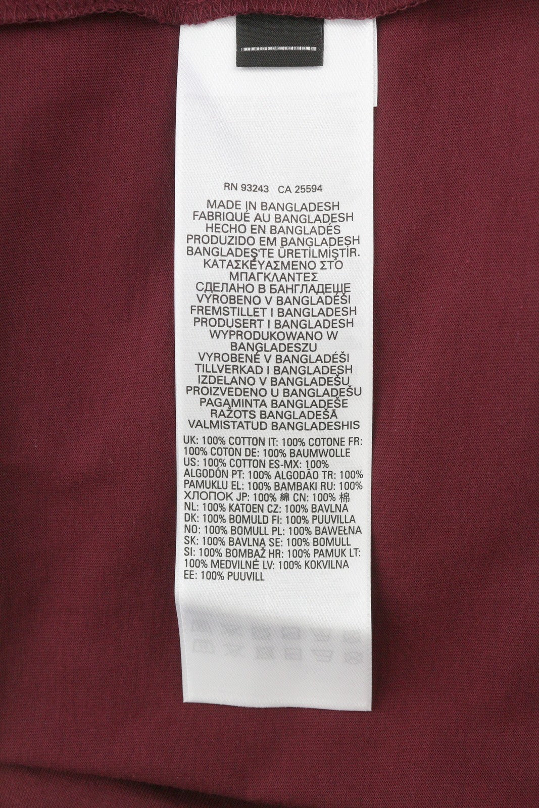 DIESEL T-Diegor-D Men T-Shirt L Burgundy Short Sleeved Crew Neck Tricot Cotton