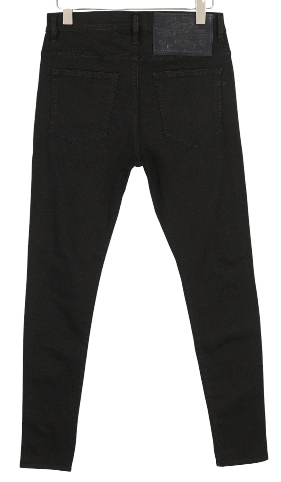 DIESEL D-Istort 069TI Men Jeans W31/L32 Skinny Fit Stretch Zipper Black RRP€220