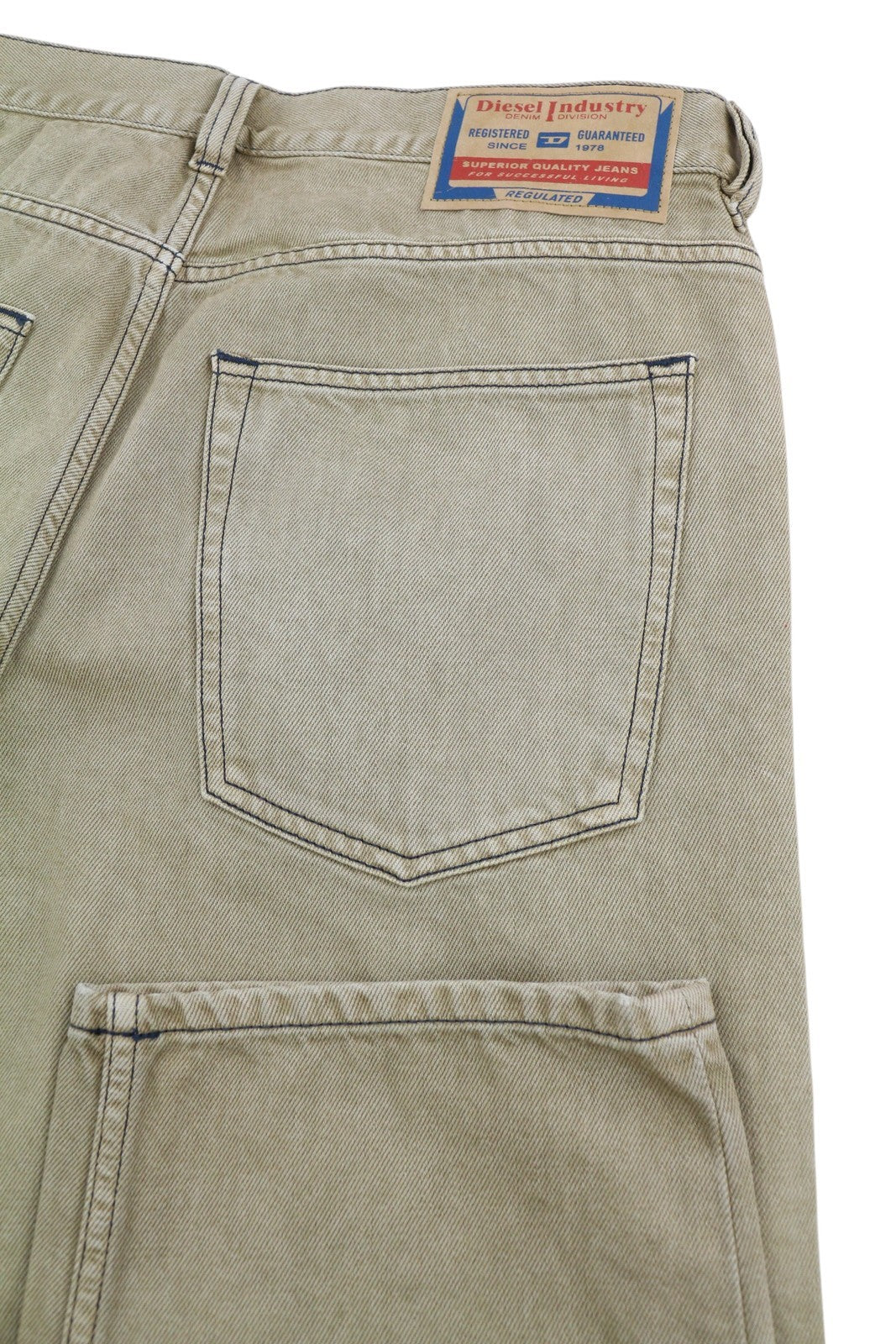 DIESEL D-Macs-Z 09C43 Men Jeans W32/L34 Regular Fit Buttoned Light RRP€175