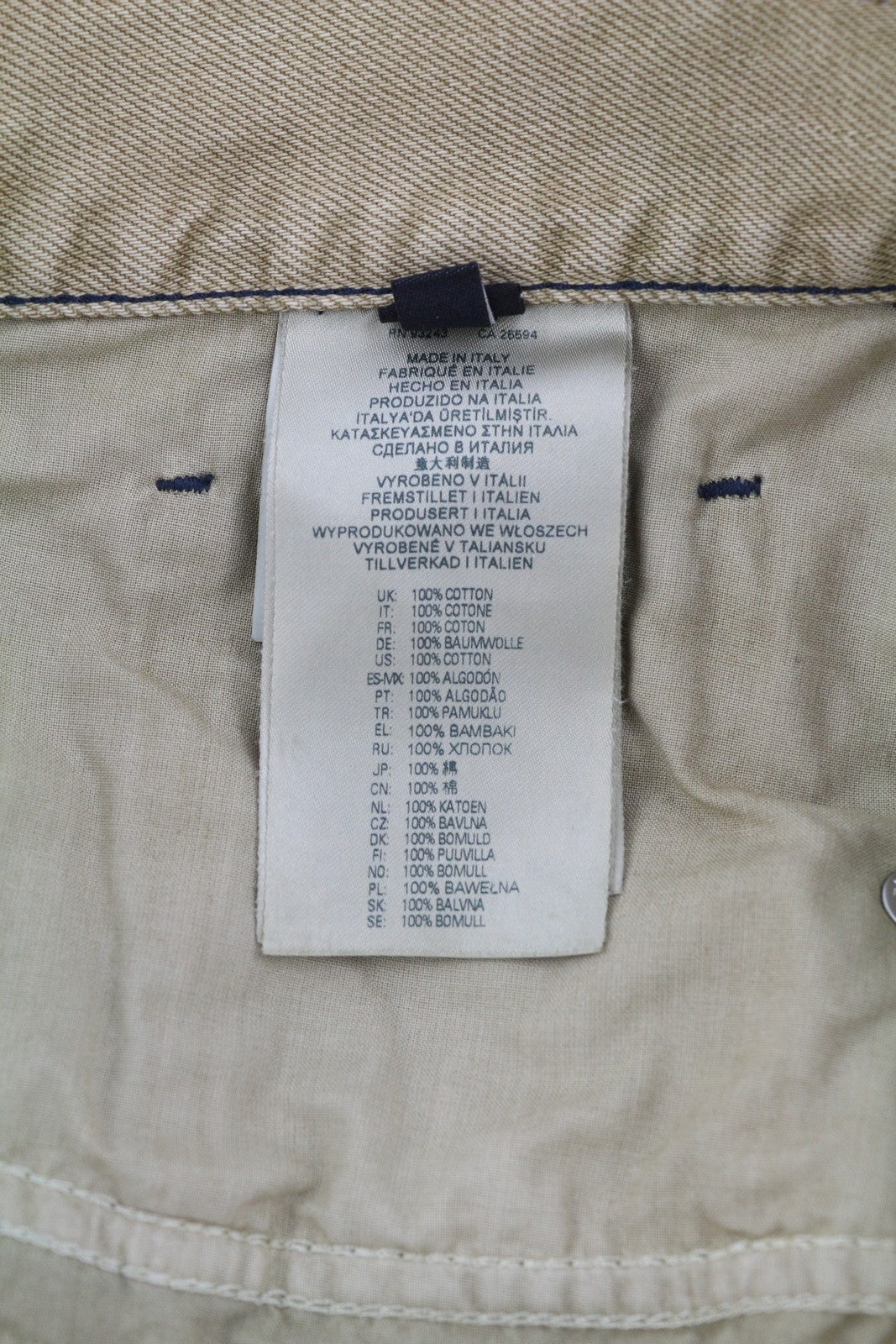 DIESEL D-Macs-Z 09C43 Men Jeans W32/L34 Regular Fit Buttoned Light RRP€175