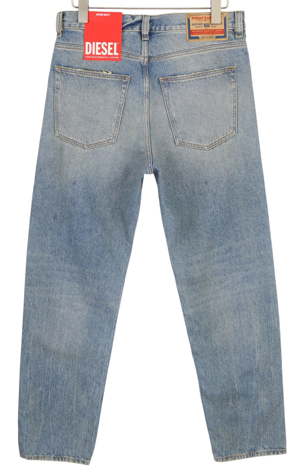 DIESEL 2010 09D79 Men Jeans W30/L34 Loose Fit Straight Leg Mid Waist RRP€250
