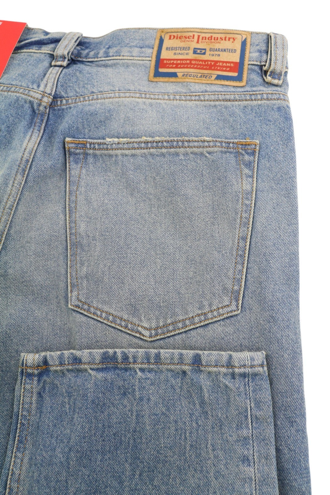 DIESEL 2010 09D79 Men Jeans W30/L34 Loose Fit Straight Leg Mid Waist RRP€250