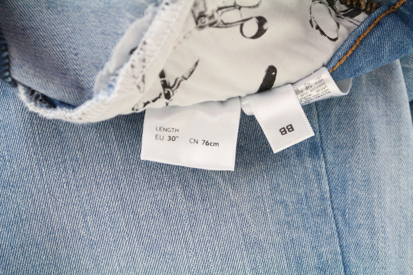 DENHAM Spray Women's Super Skinny Blue Washed Jeans W24 L30 Stretch Cotton