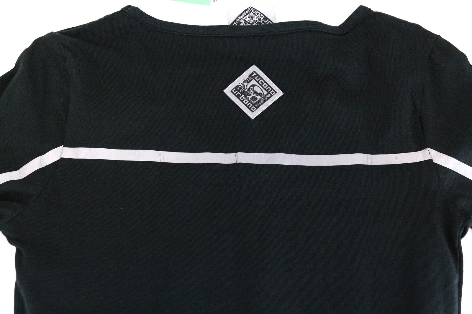 TUCANO URBANO T-Tu Lady Women's V-neck Black Cotton Pullover Tee XS