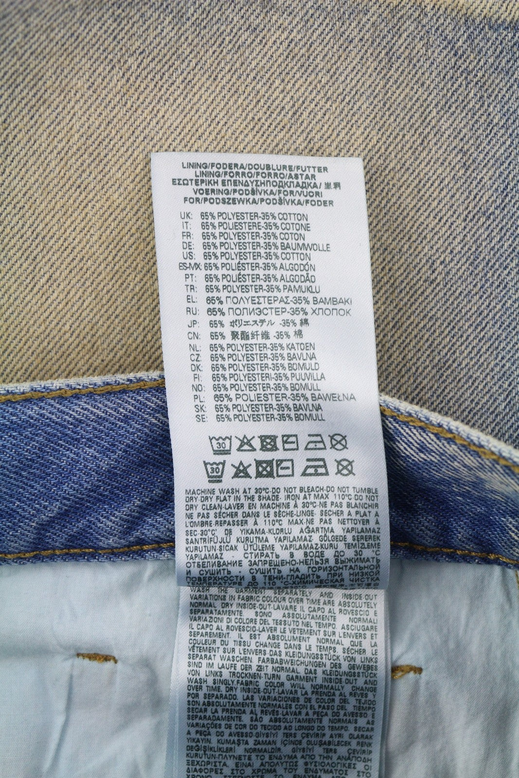 DIESEL D-Macs-Short T-SP 0NBAI Men Shorts W28 Denim Washed Blue Distress Logo