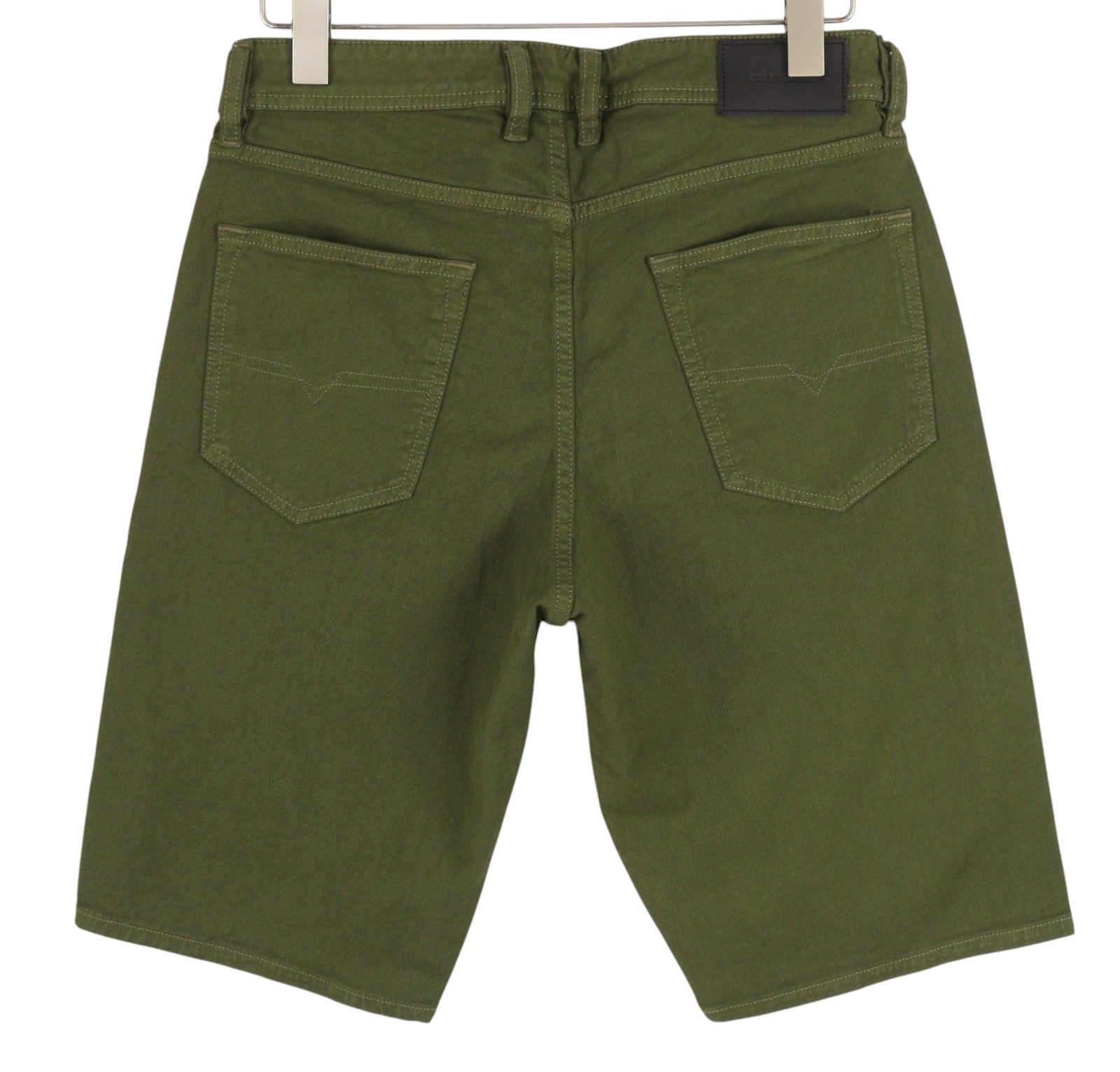 DIESEL Keeshort R6Q88 Men Shorts W29 Denim Green Bermuda Stretchy RRP€100