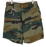 DIESEL P-Berti-Camu Men Shorts W32 Chino Camouflage Zip Fly Pockets RRP€125