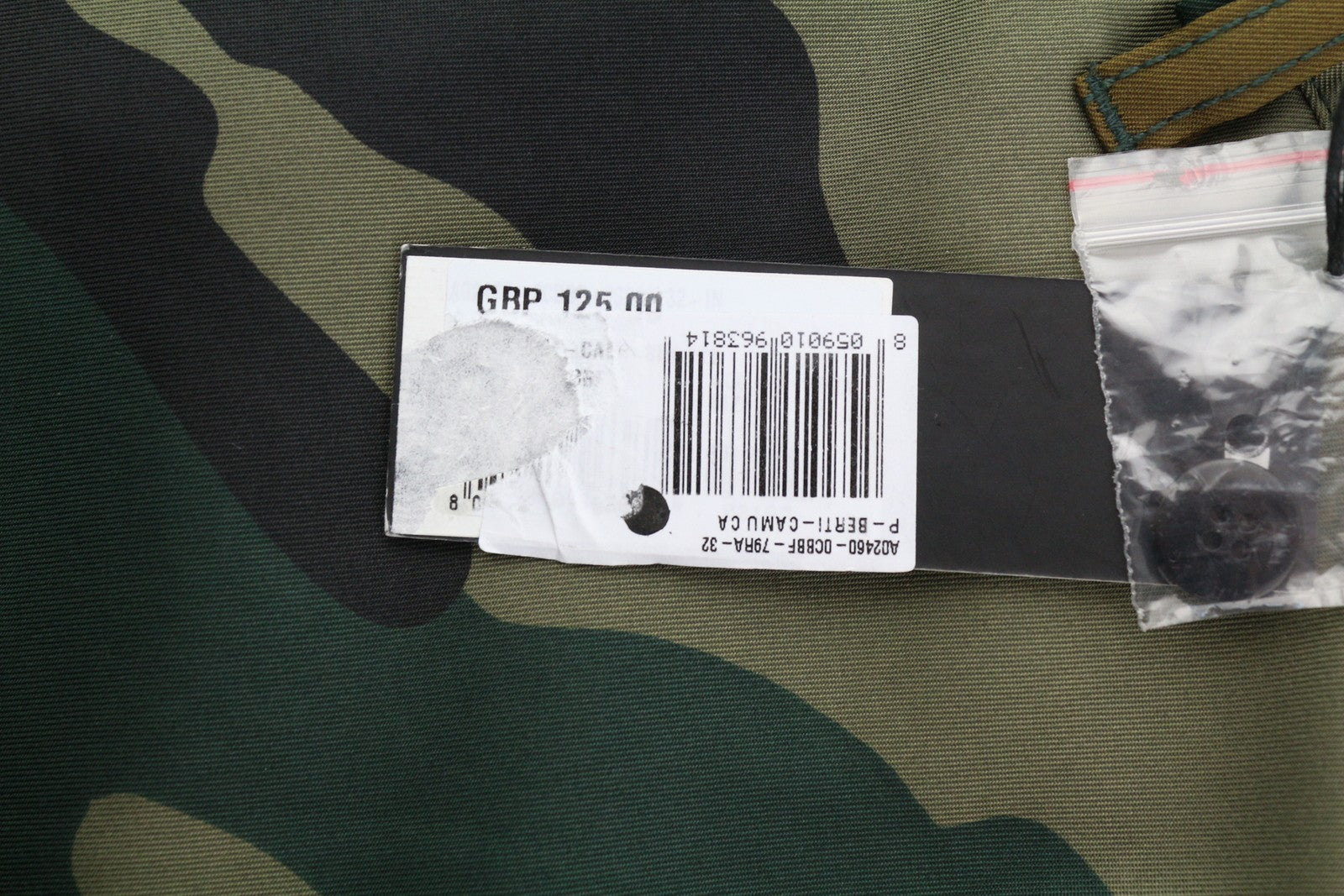 DIESEL P-Berti-Camu Men Shorts W32 Chino Camouflage Zip Fly Pockets RRP€125