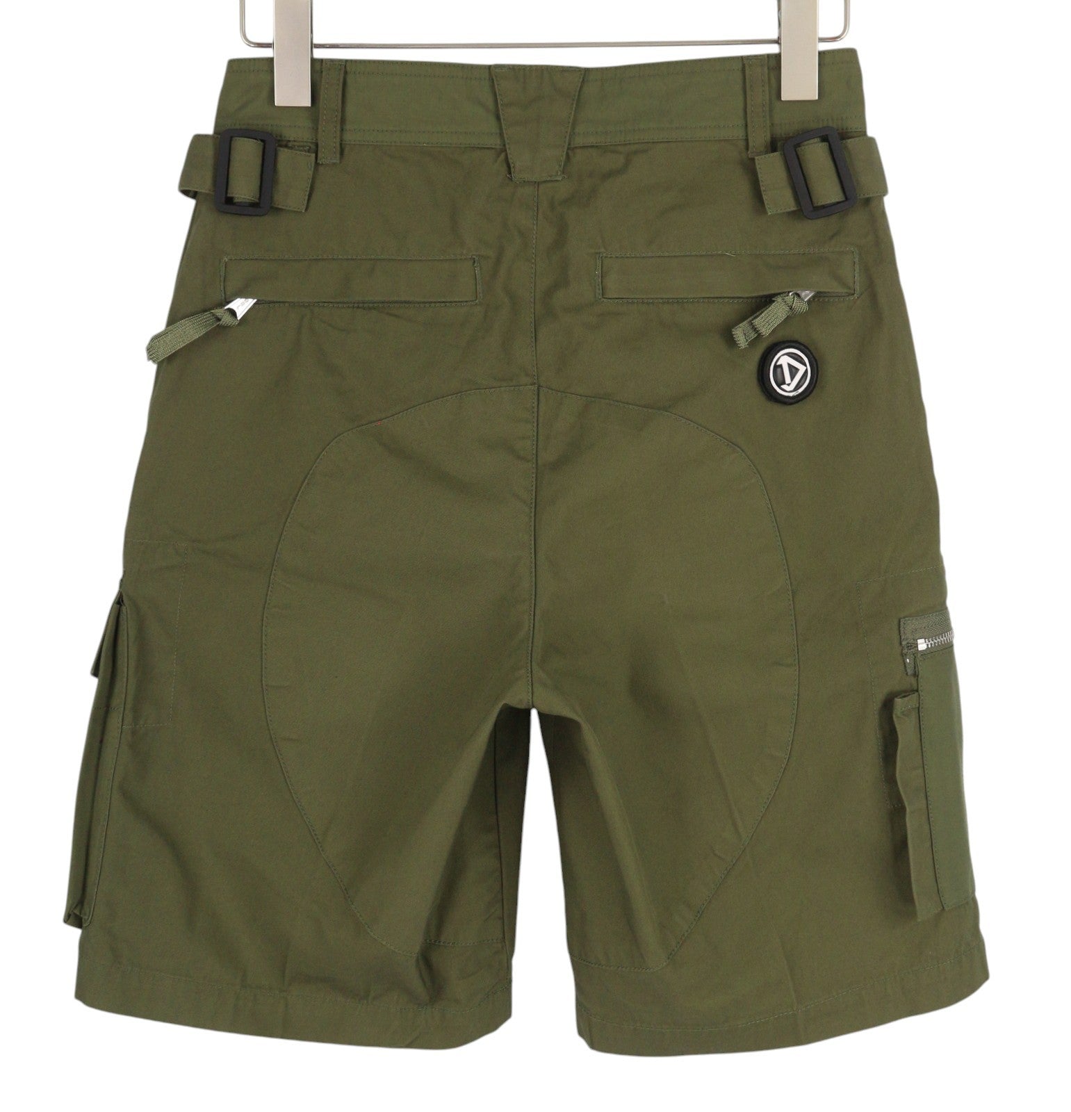 DIESEL P-Cyan Men Shorts W28 Military Green Cargo Patch Pockets RRP€100