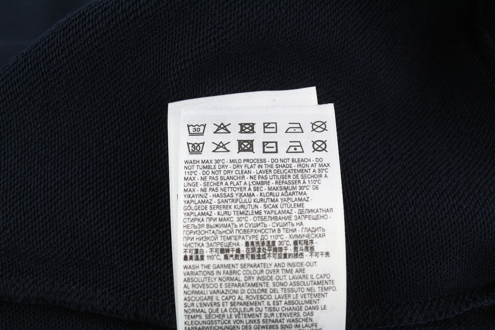 DIESEL S-Ginn-L3 Men Sweatshirt XL Dark Blue Pullover Crew Neck RRP€150