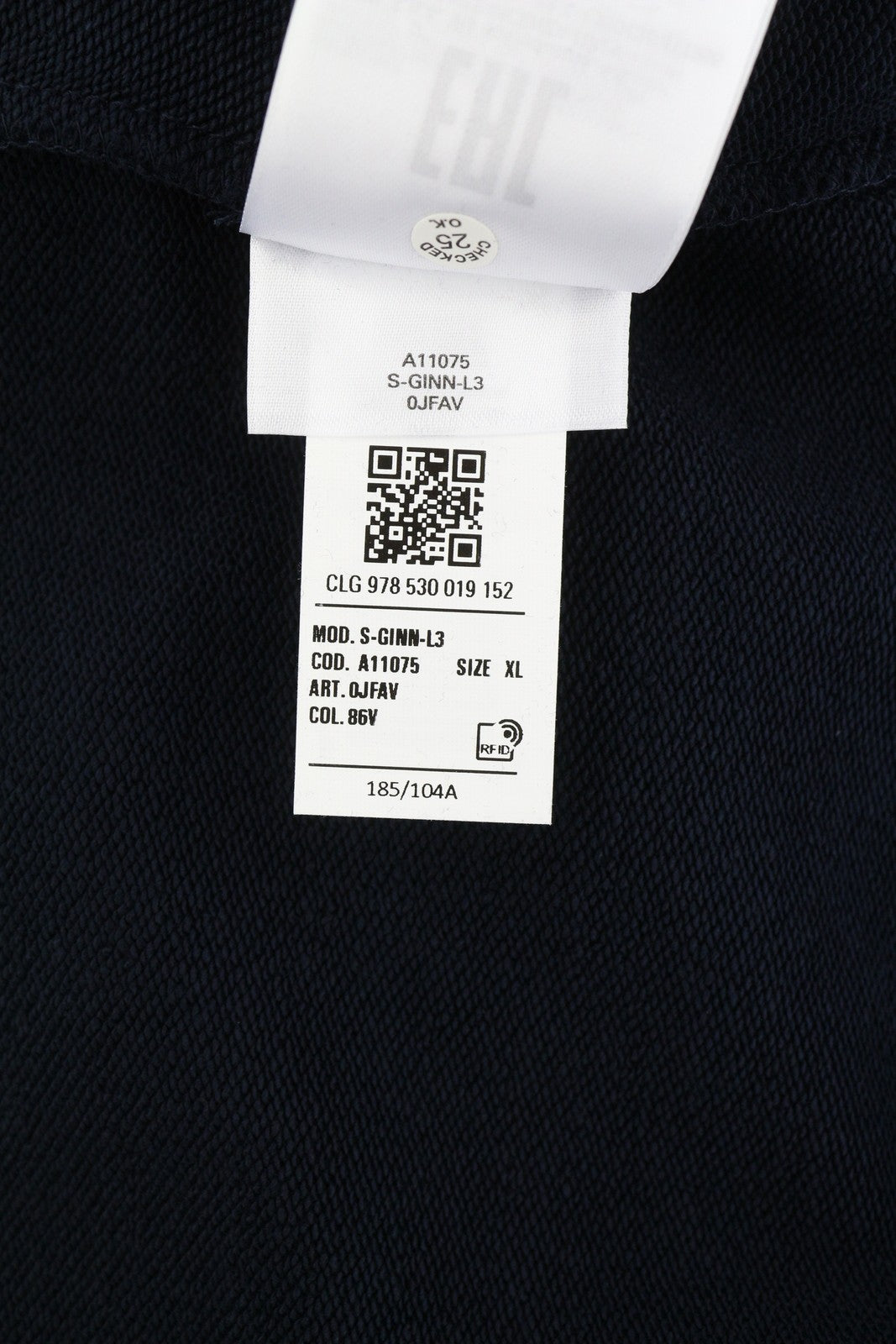 DIESEL S-Ginn-L3 Men Sweatshirt XL Dark Blue Pullover Crew Neck RRP€150