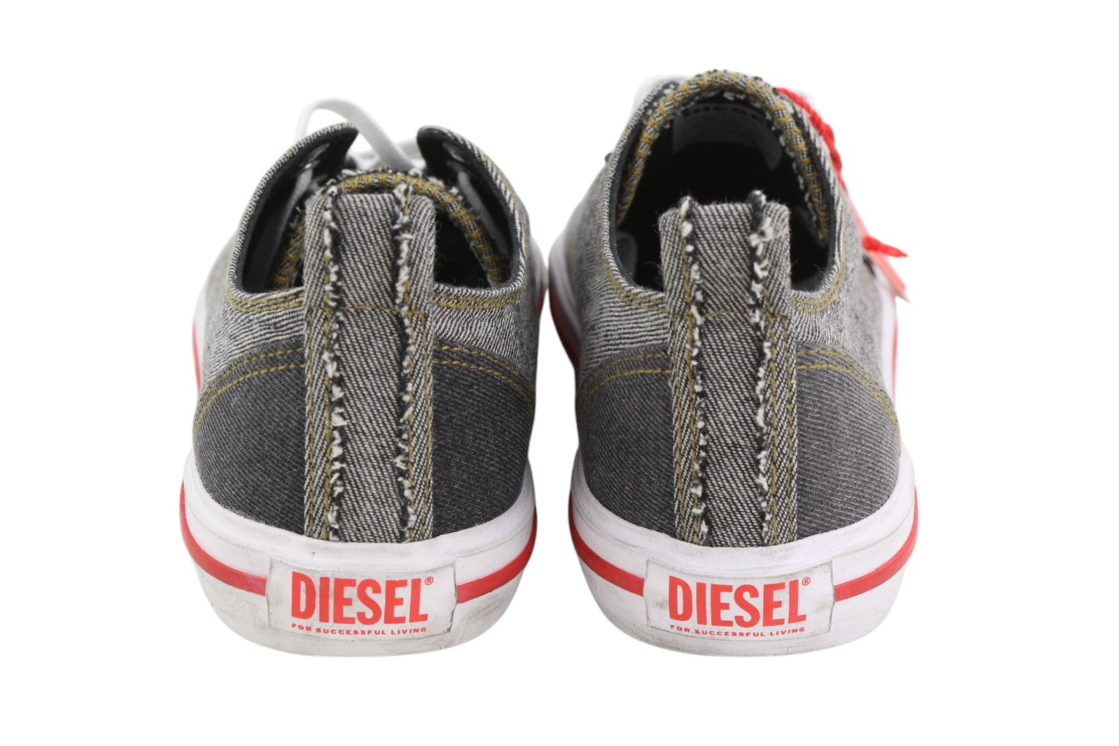 DIESEL S-Athos Low Men Sneakers EU45 Dark Low Top Laced Almond Toe RRP€175