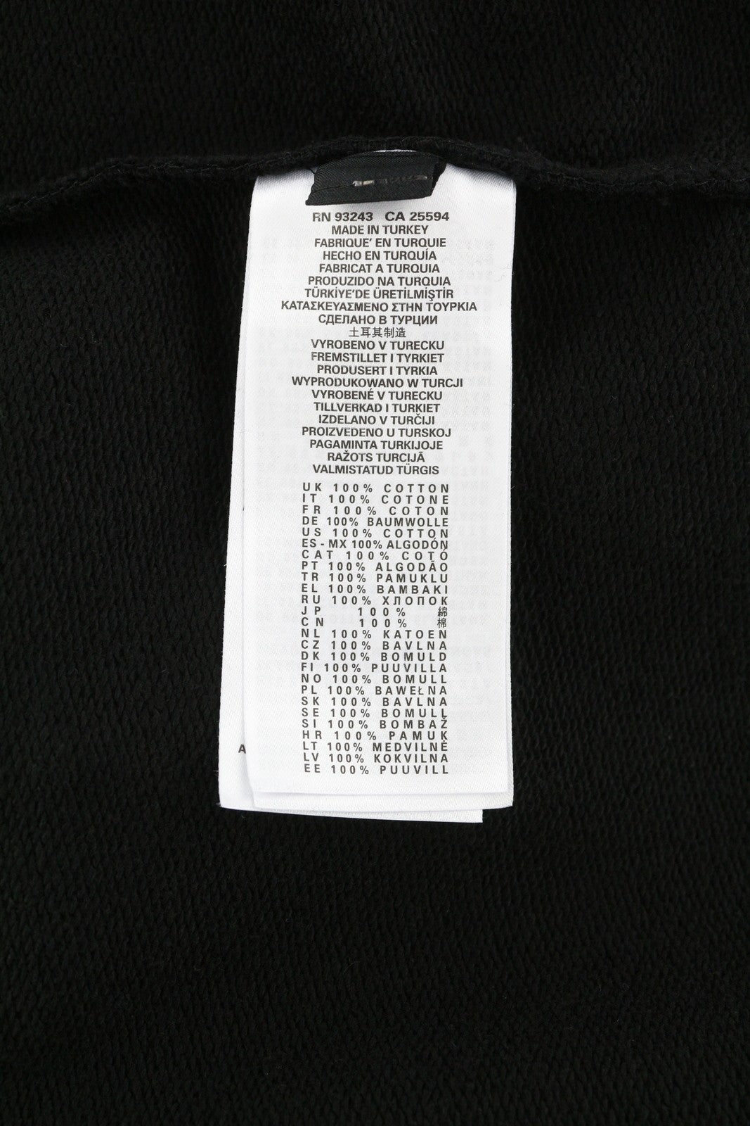 DIESEL S-Macs-Hood-Megoval Men Hoodie L Black Pullover Hooded Kangaroo RRP€250