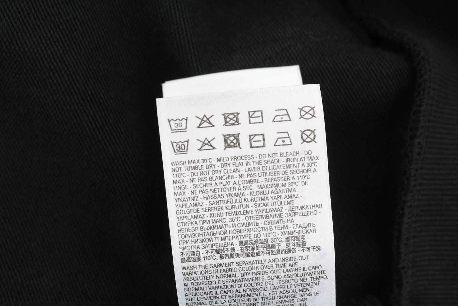 DIESEL S-Ginn-Hood-Zip-K10 Men Hoodie XL Black Full Zip Cotton Pockets RRP€160