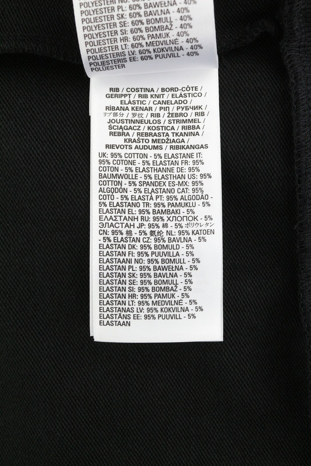 DIESEL S-Ginn-Hood-Zip-K10 Men Hoodie XL Black Full Zip Cotton Pockets RRP€160