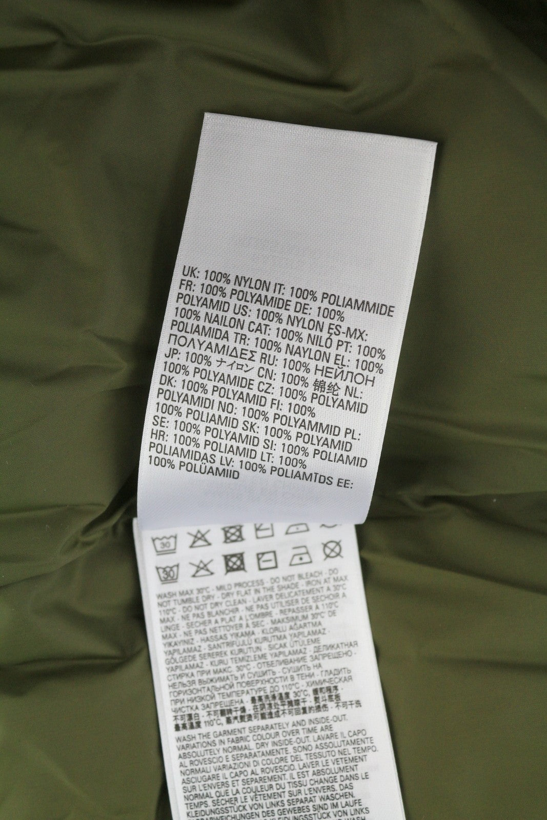 DIESEL W-Rolfys-SL-FD Men Waistcoat 48 M Khaki Removable Hood Insulated RRP€275