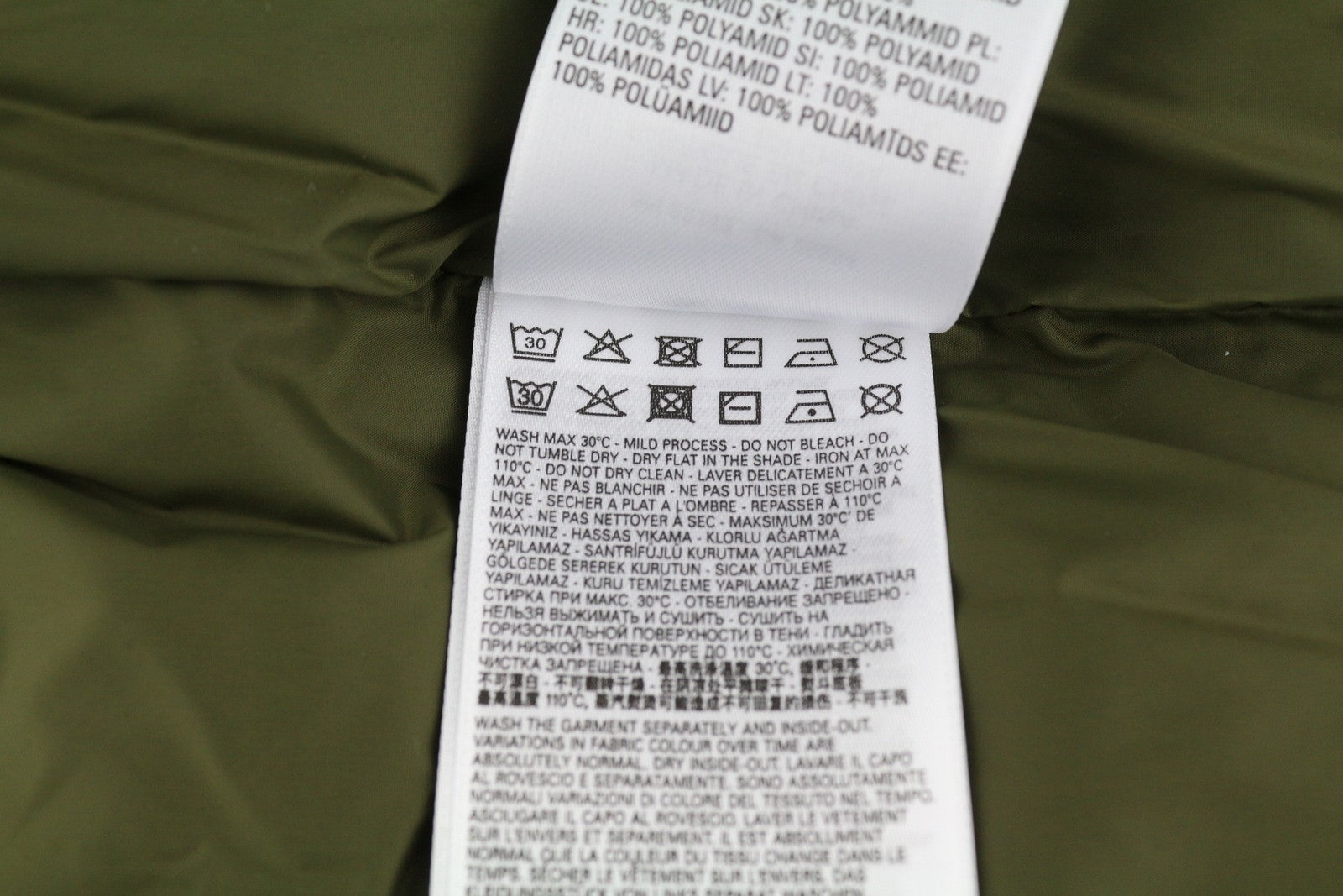 DIESEL W-Rolfys-SL-FD Men Waistcoat 48 M Khaki Removable Hood Insulated RRP€275