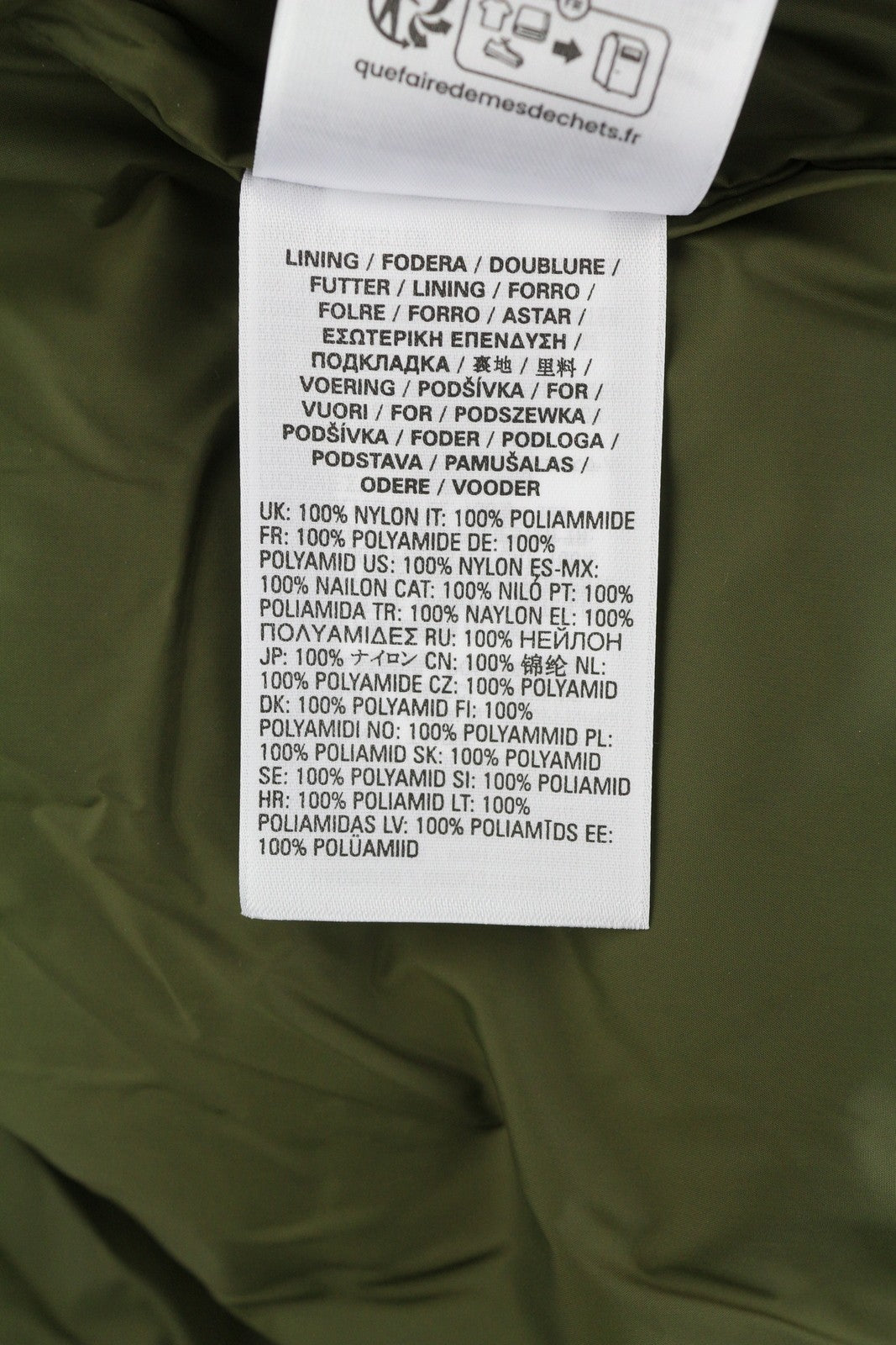 DIESEL W-Rolfys-SL-FD Men Waistcoat 48 M Khaki Removable Hood Insulated RRP€275