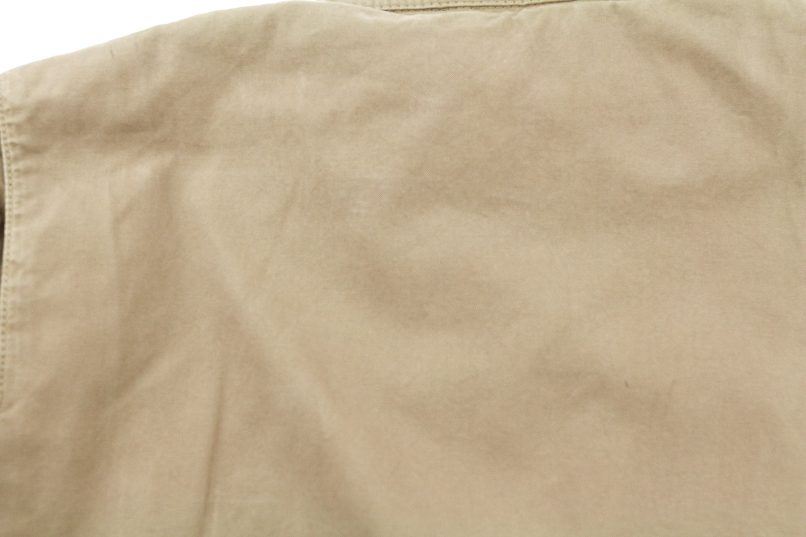 NUDIE JEANS Mick Men Jacket M Brown Patch Pockets Zipper Unlined Zip Cuff Logo