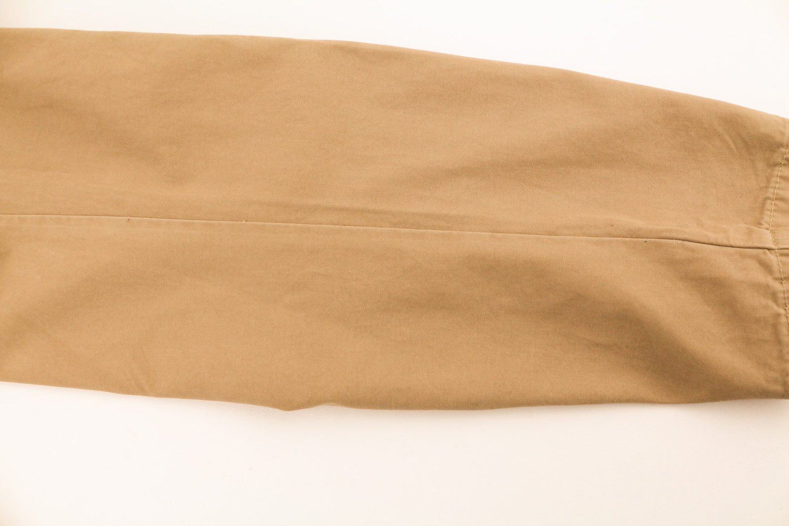 NUDIE JEANS Mick Men Jacket XL Brown Patch Pockets Zipper Unlined Zip Cuff Logo