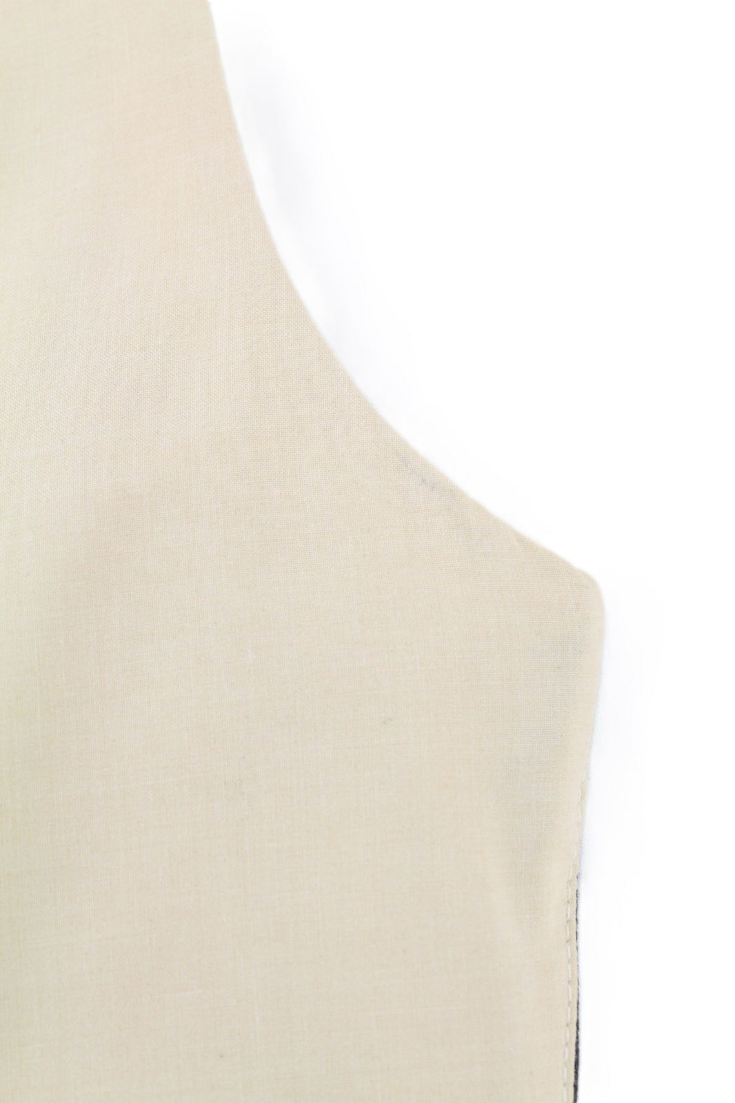 NUDIE JEANS Eino Broken Selvage Men Vest XS Buttoned Lined Patch Pockets Blue