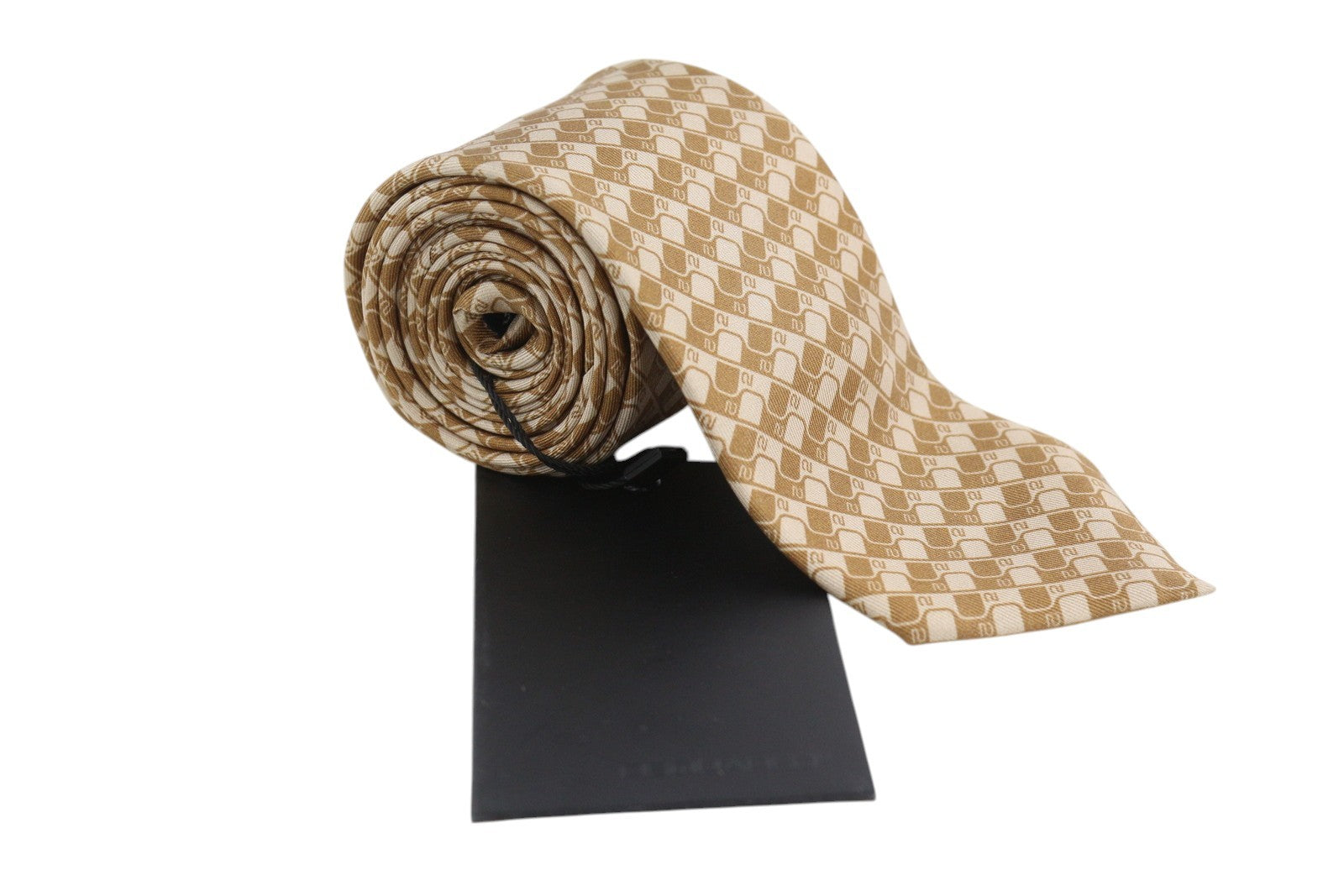 DSQUARED2 Men Tie 148 x 8 CM Silk Patterned Logo Formal Business RRP€199