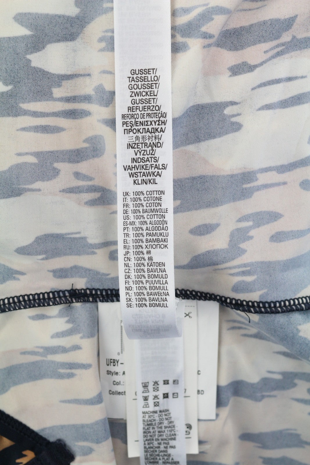 DIESEL Ufby-Kamhalas UW Body Women Bodysuit S Patterned Sleeveless Stretchy Logo