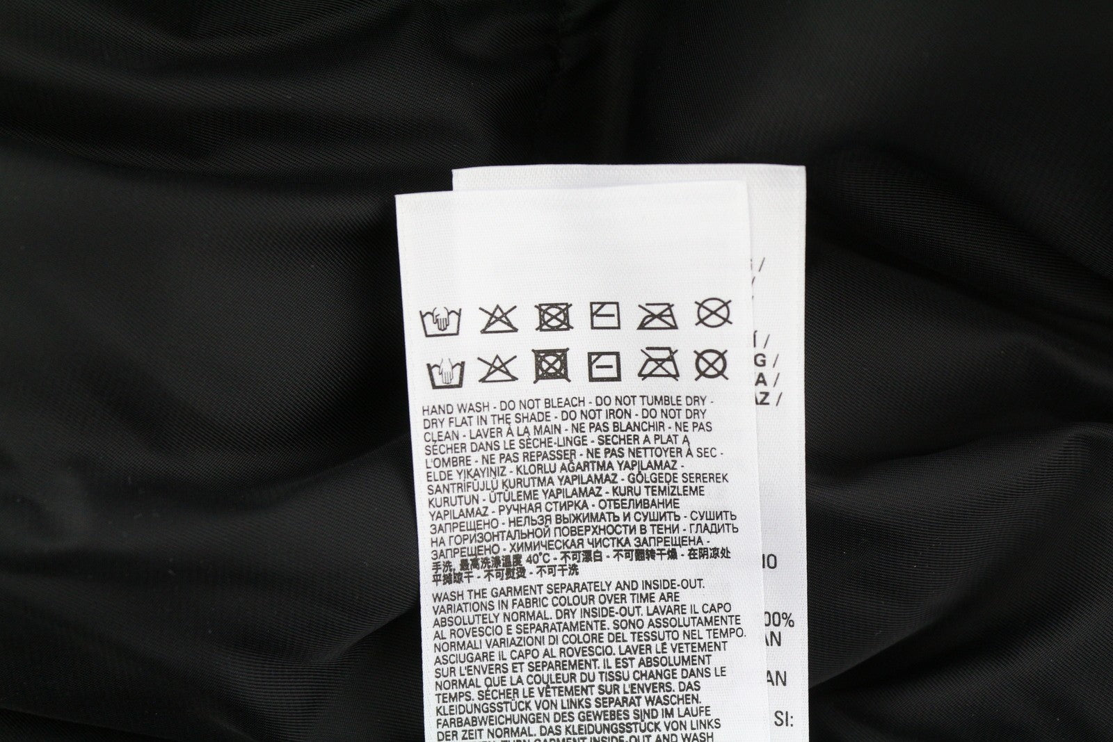 DIESEL W-Jupiter Men Jacket L Black Reversible Shiny Look Logo Insulated RRP€495