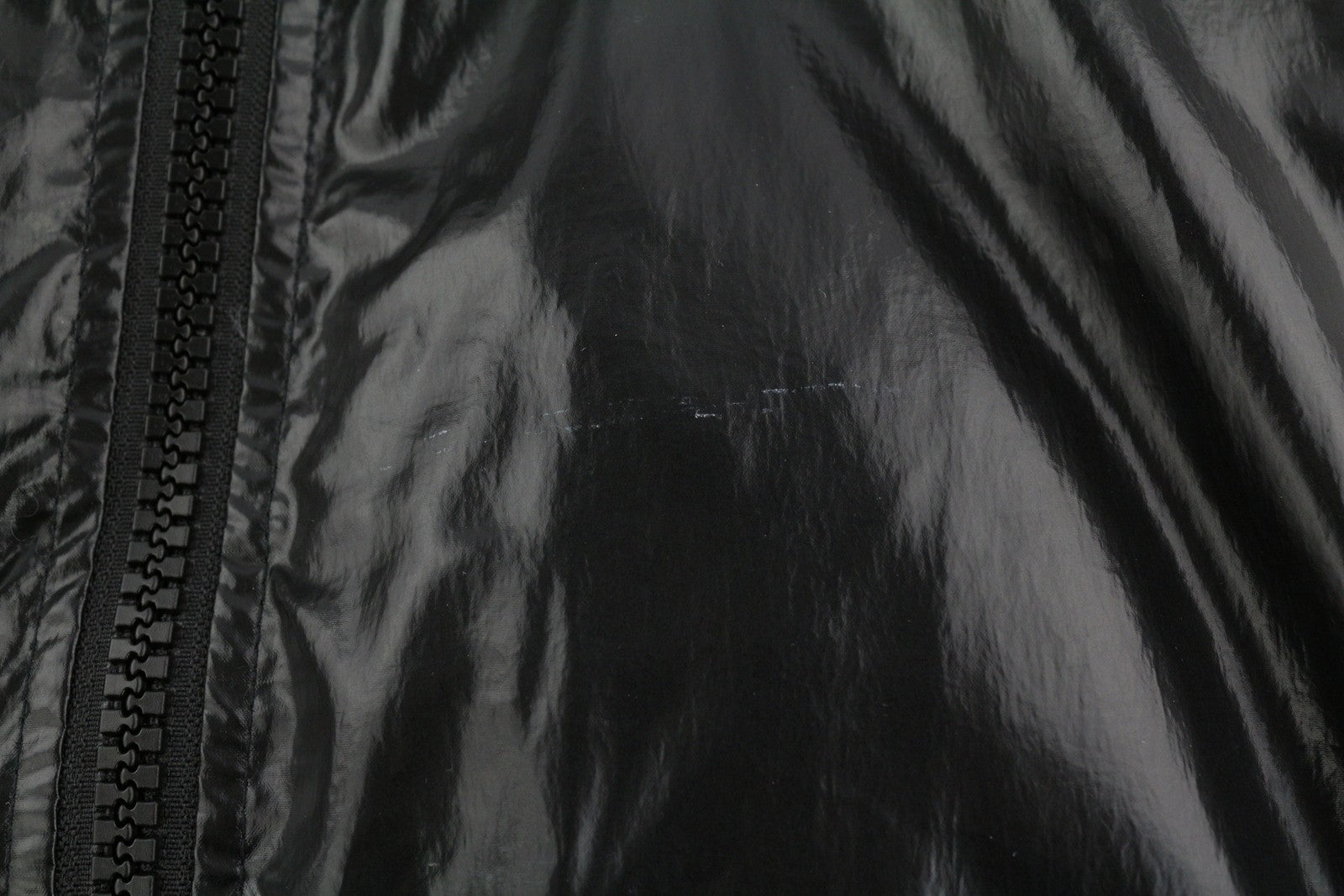 DIESEL W-Jupiter Men Jacket L Black Reversible Shiny Look Logo Insulated RRP€495