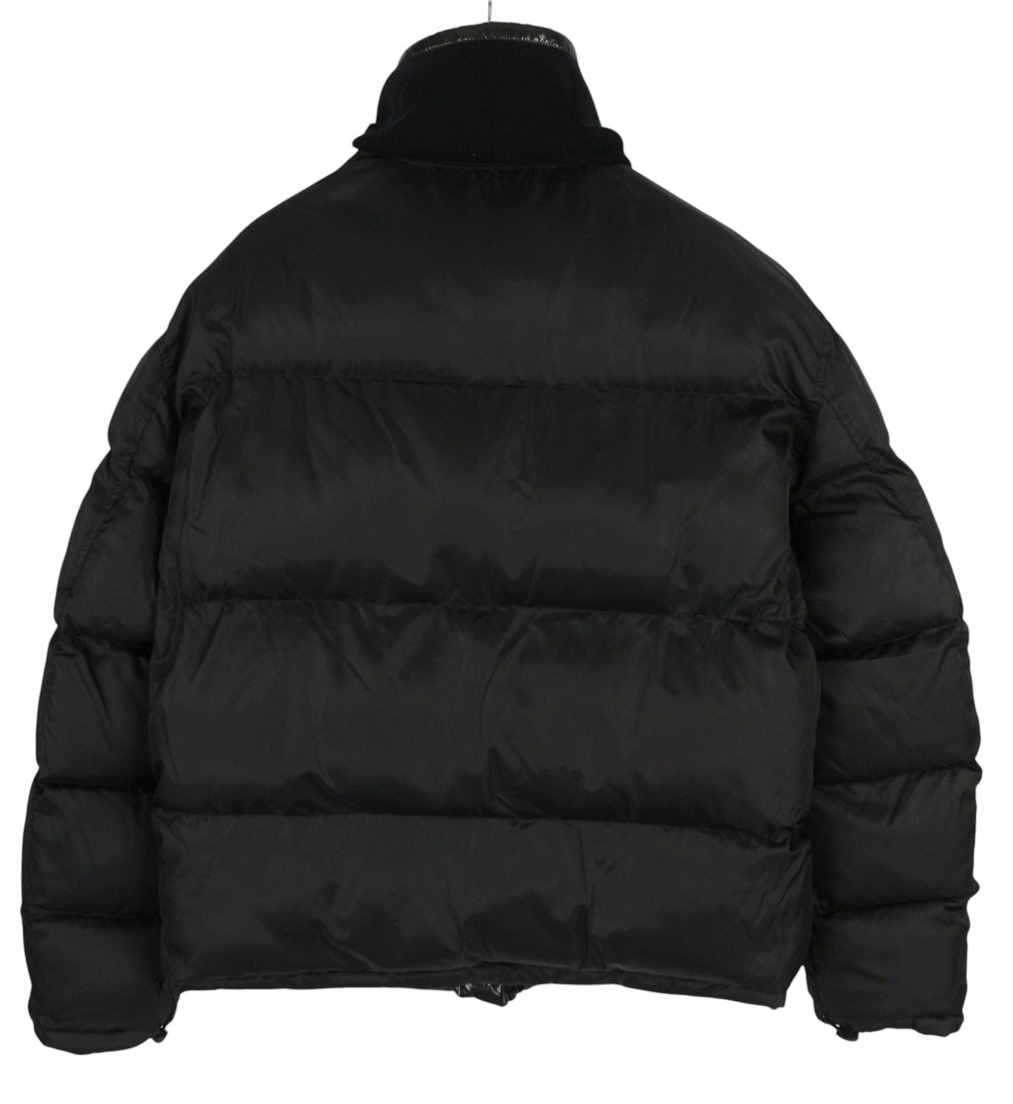 DIESEL W-Jupiter Men Jacket L Black Reversible Shiny Look Logo Insulated RRP€495