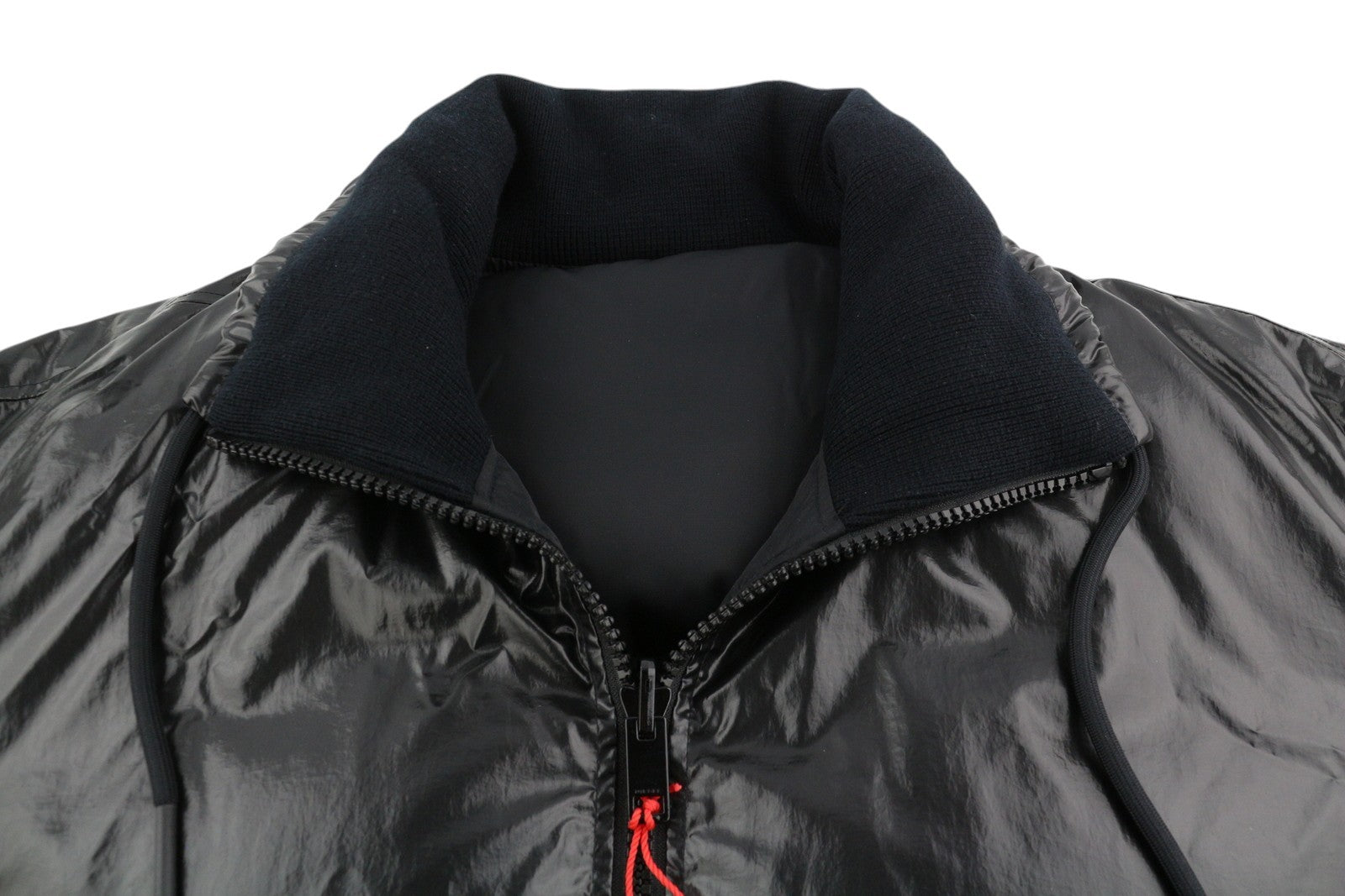 DIESEL W-Jupiter Men Jacket XL Black Reversible Shiny Look Insulated RRP€495