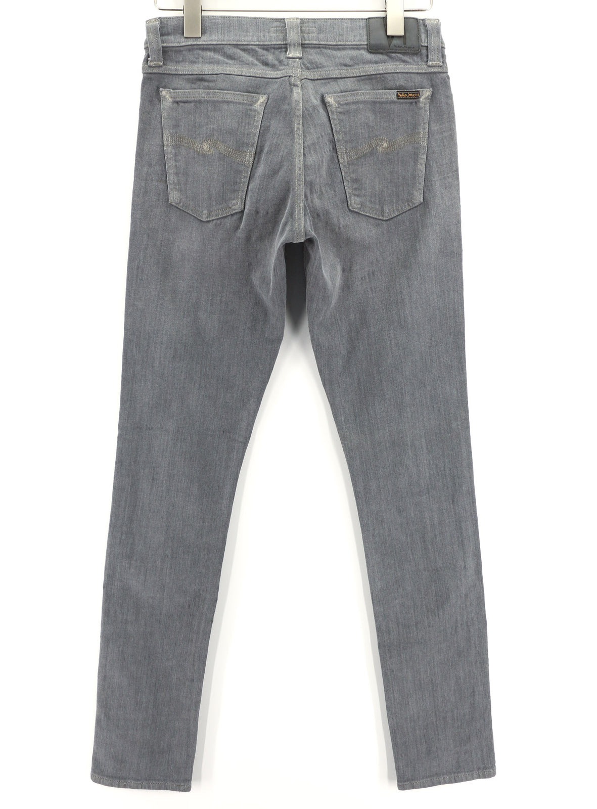 NUDIE JEANS Tight Long John Men Jeans W29/L34 Organic Charcoal Washed Slim Fit