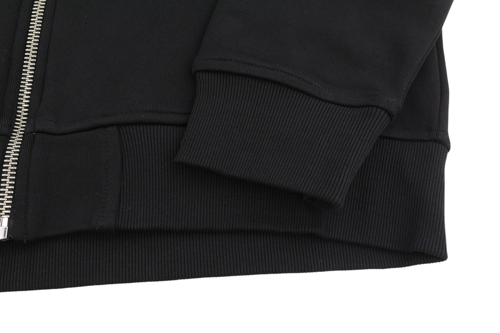 DIESEL S-Ginn-Hood-Zip-Div Men Hoodie XL Black Full Zip Cotton Pockets RRP€185