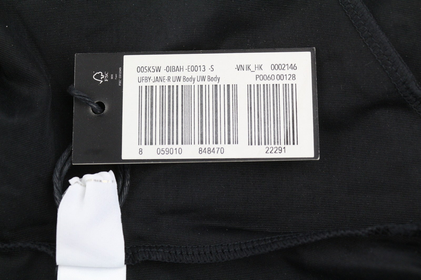 DIESEL Ufby-Jane-R Women Bodysuit S One Shoulder Stretch Fitted All Seasons