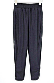 GYMSHARK Women XS Black Cotton Stretch Joggers Urban Activewear Trousers