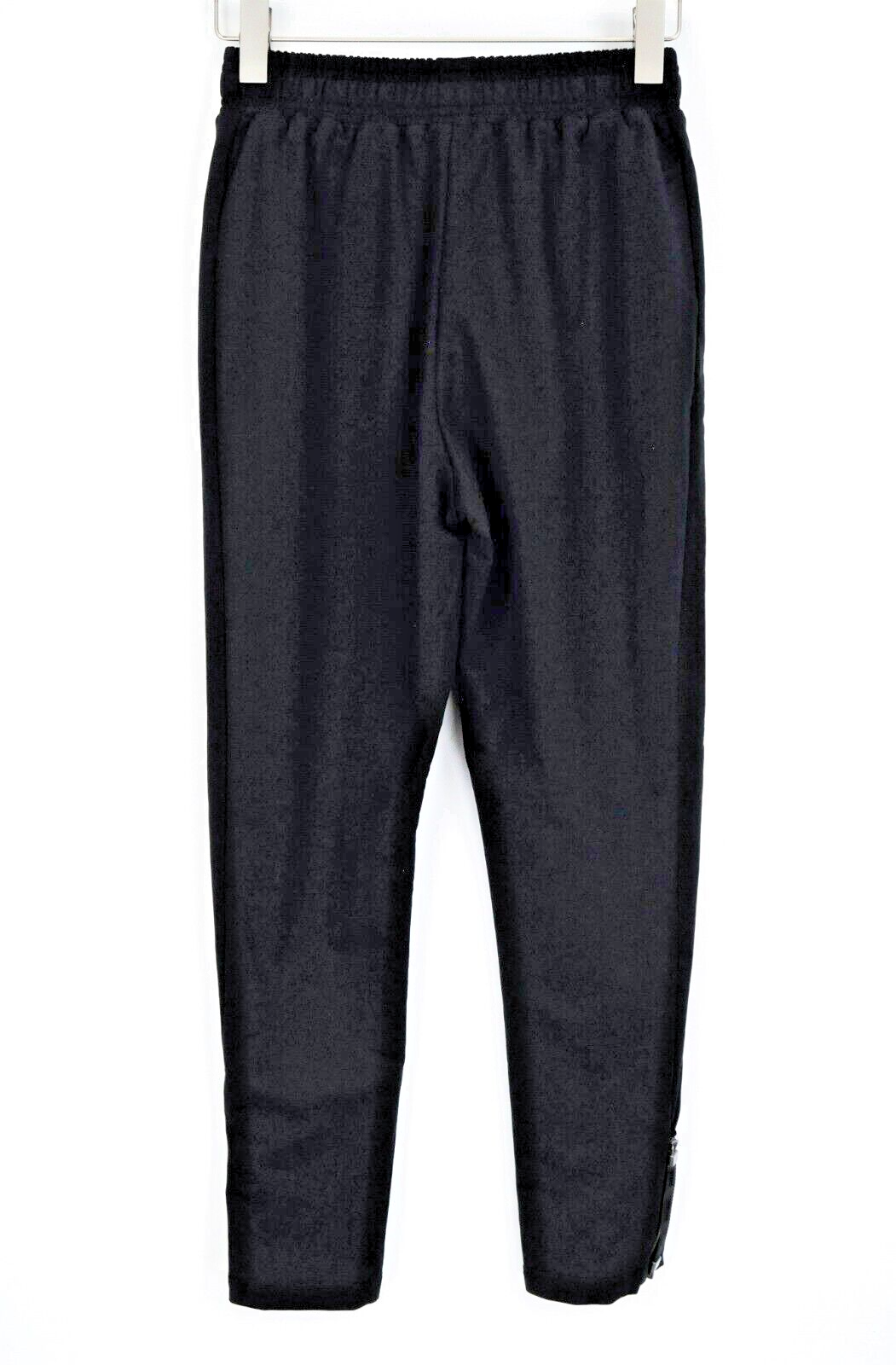 GYMSHARK Women XS Black Cotton Stretch Joggers Urban Activewear Trousers