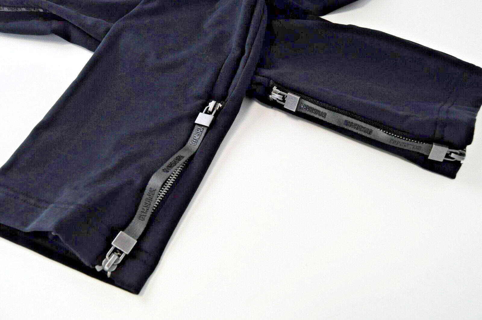 GYMSHARK Women XS Black Cotton Stretch Joggers Urban Activewear Trousers