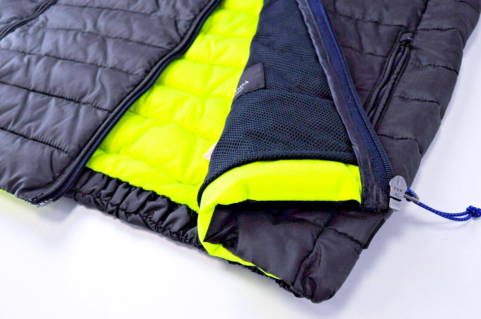 SCOTCH & SODA Men S Quilted Dark Khaki Lightweight Zip-Up Lined Jacket