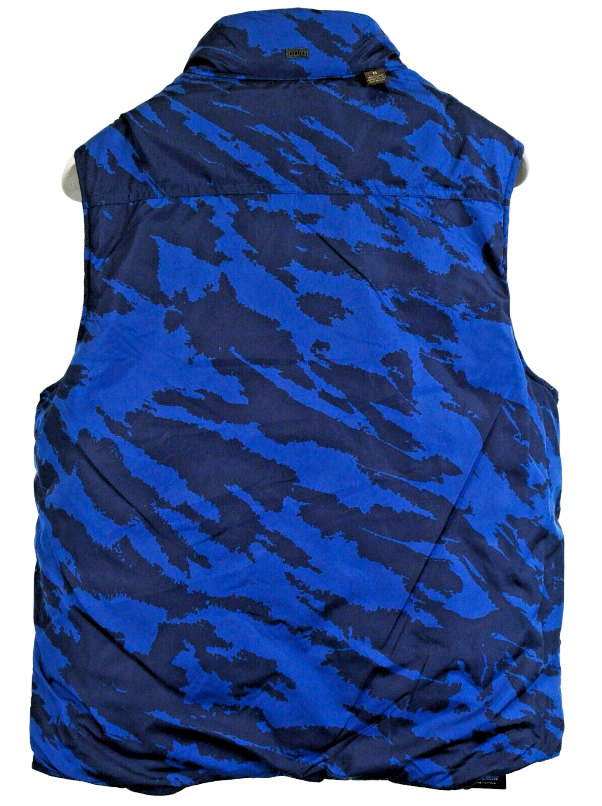 SCOTCH & SODA Men M Two-Tone Reversible Camouflage Quilted Padded Vest