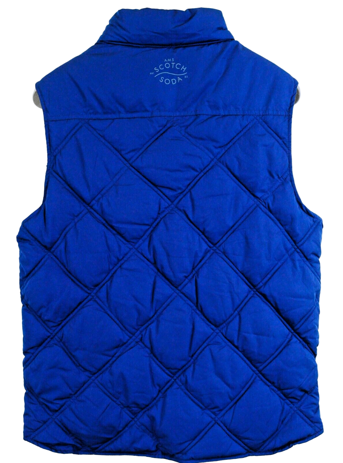 SCOTCH & SODA Men M Two-Tone Reversible Camouflage Quilted Padded Vest