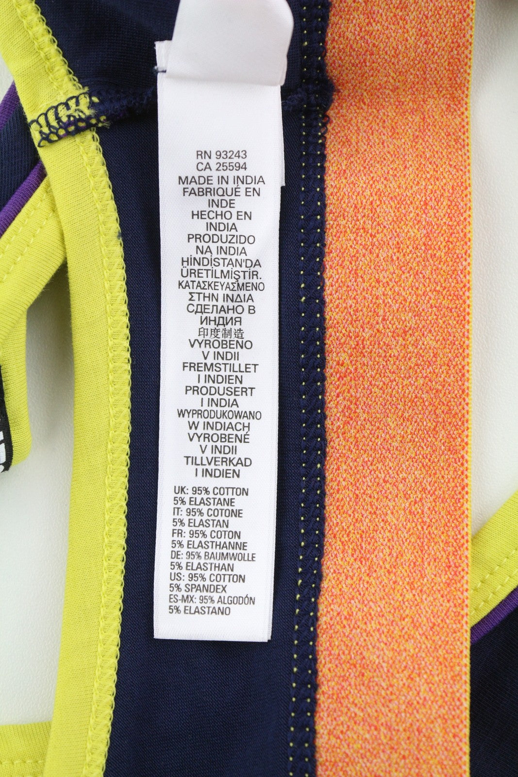 DIESEL Ufsb-Mileys Women Sports Bra S Sleeveless Round Neck Stretchy Logo Blue