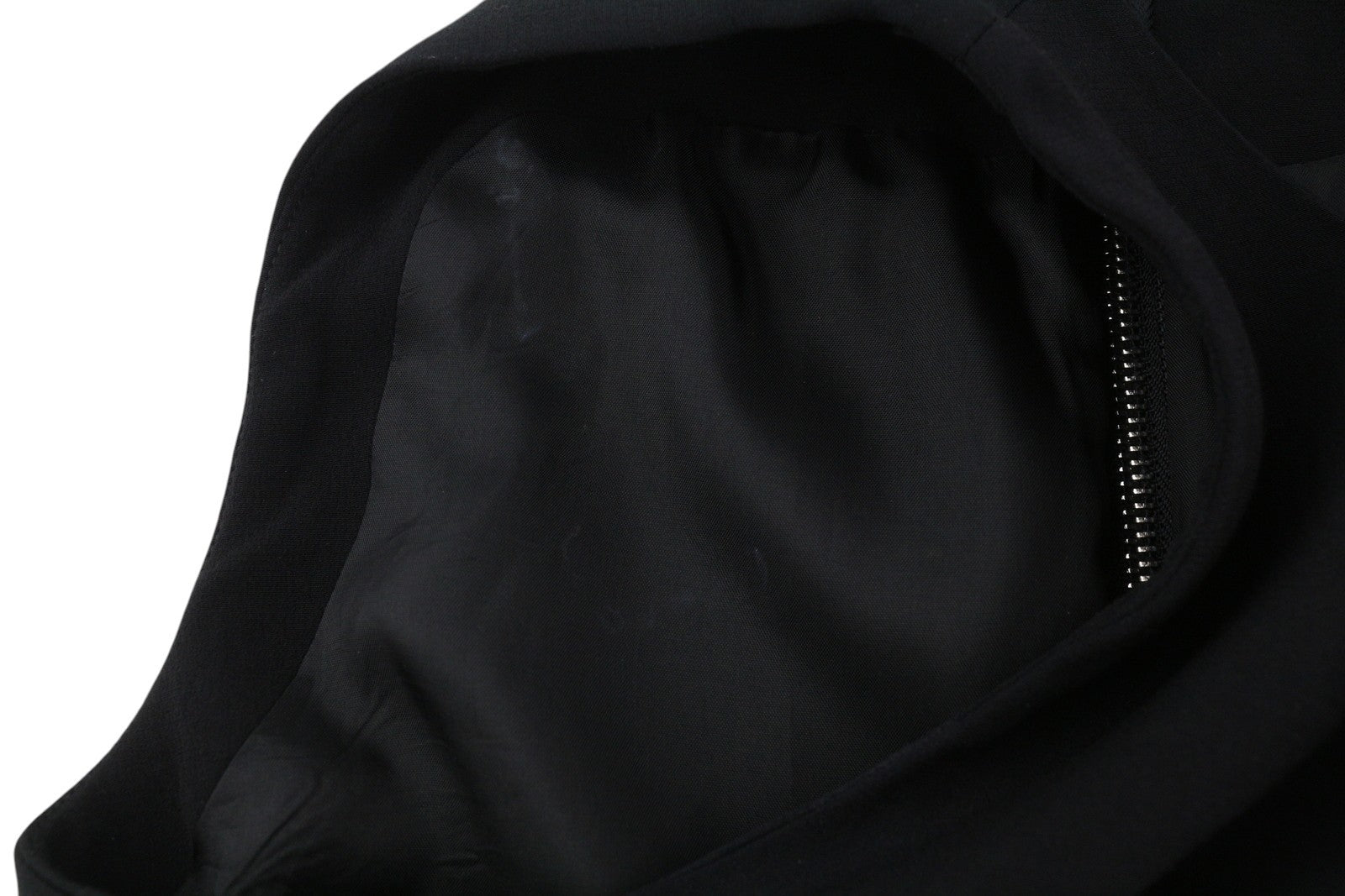 BEL AIR Women Dress 3 Black Sleeveless Crew Neck Lined Pleated Patterned Mini