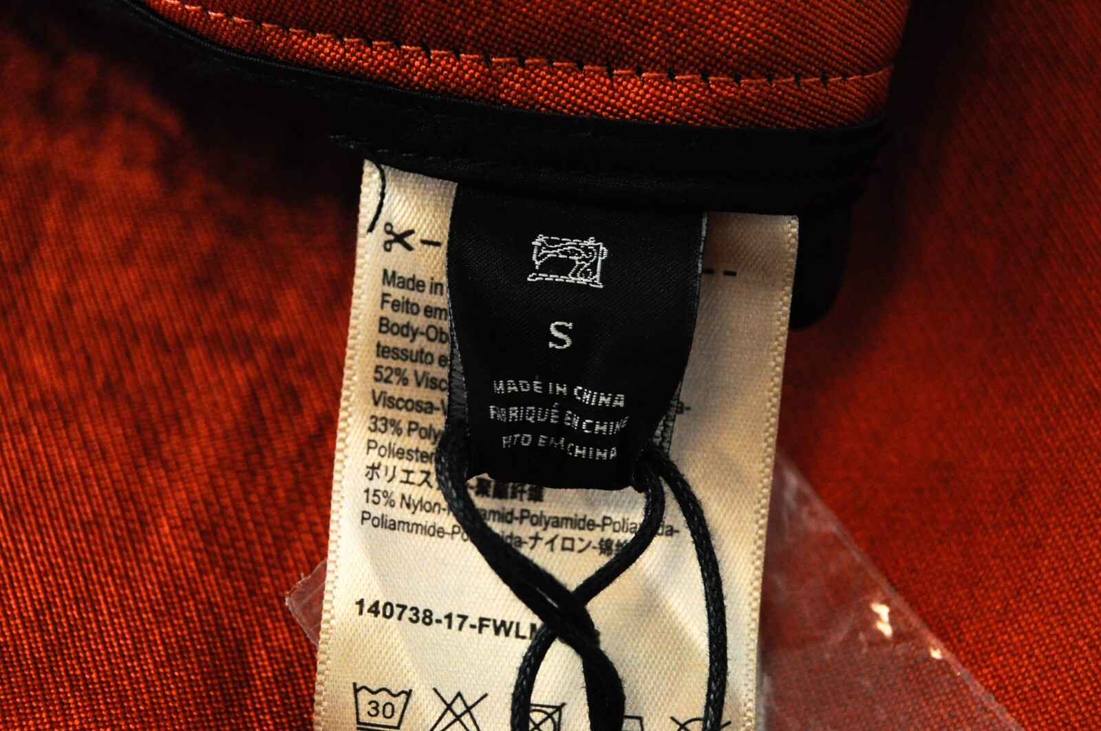 MAISON SCOTCH Women S Orange Side Line Zip-Fly Casual Stretch Trousers