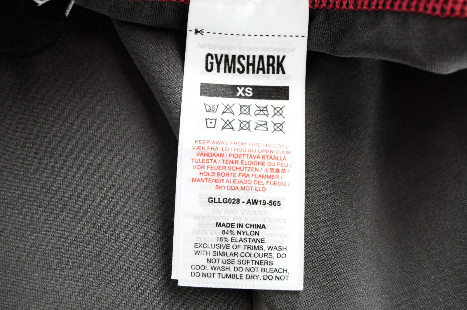 GYMSHARK Women Leggings XS Slate Lavender Stretch Fit Workout Trousers