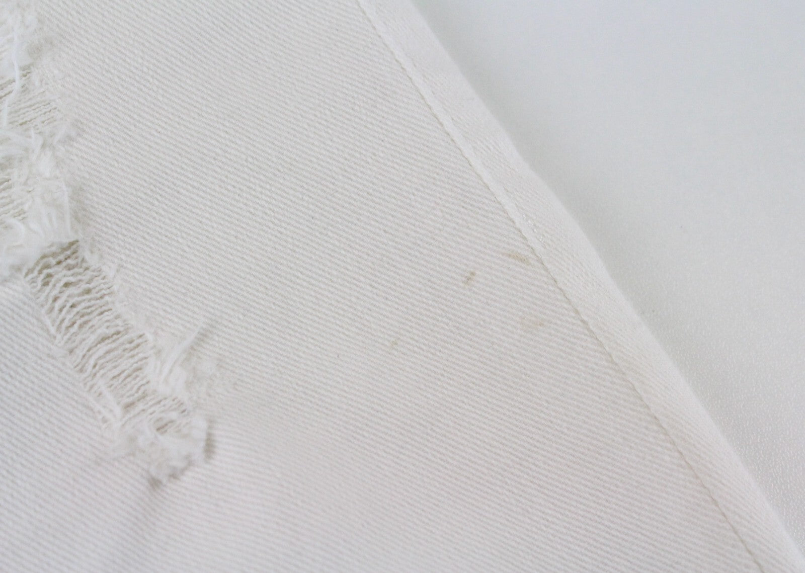 MAISON SCOTCH Joni Women Jeans ~W30 White Distressed Classic Denim Stretch~